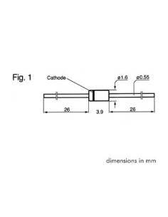 DIODE ZENER 8V2 - 500mW