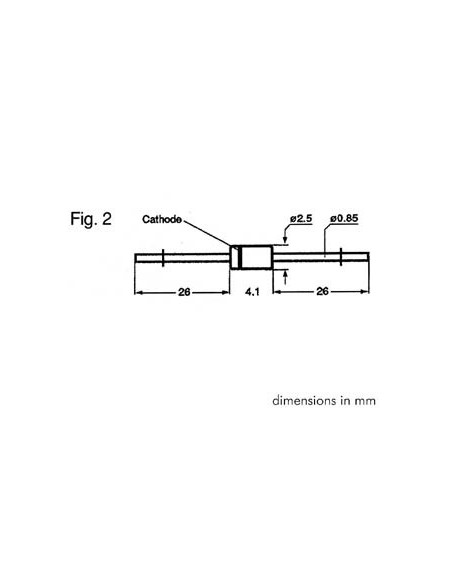 ZENER DIODE 13V - 1.3W