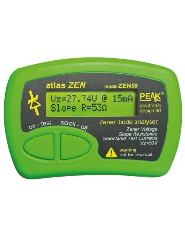 ATLAS ZEN - ZENER DIODE ANALYSER (0 - 50 V)