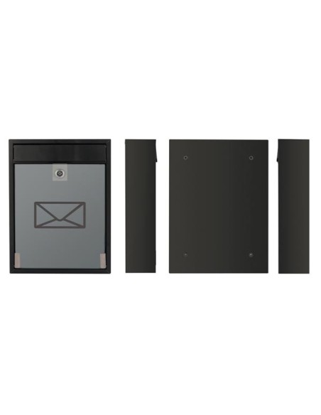 BOÎTE AUX LETTRES - MILAN - NOIR