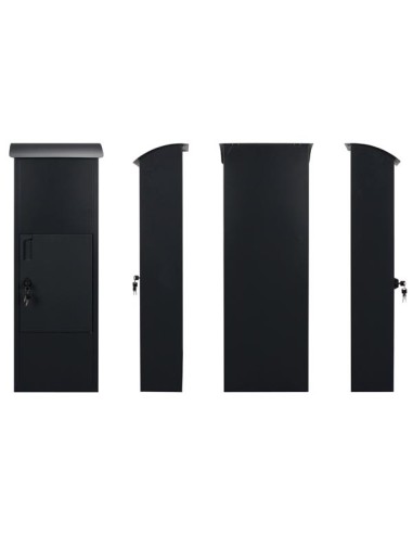 PARCEL DROP BOX - HELSINKI - DARK GREY