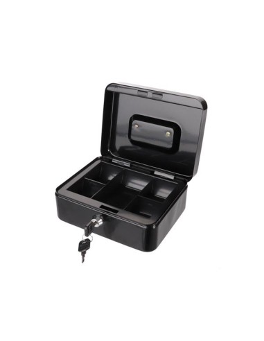 CASH BOX - WITH REMOVABLE COIN TRAY - 16 x 20 x...