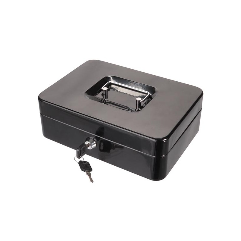 CASH BOX - WITH EURO COIN TRAY - 18 x 25 x 9 cm
