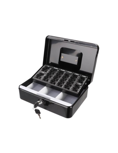 COFFRET À MONNAIE - AVEC PLATEAU À MONNAIE AMOVIBLE - 18 x 25 x 9 cm