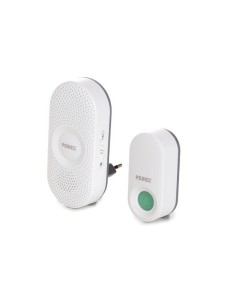 Wireless doorbell and chime with indicator. 2