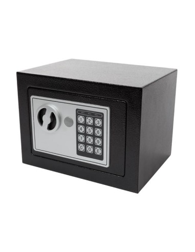 ELECTRONIC SAFE BOX - 17 x 23 x 17 cm - BLACK