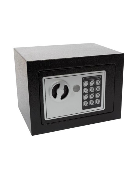 COFFRE-FORT ÉLECTRONIQUE - 17 x 23 x 17 cm - NOIR