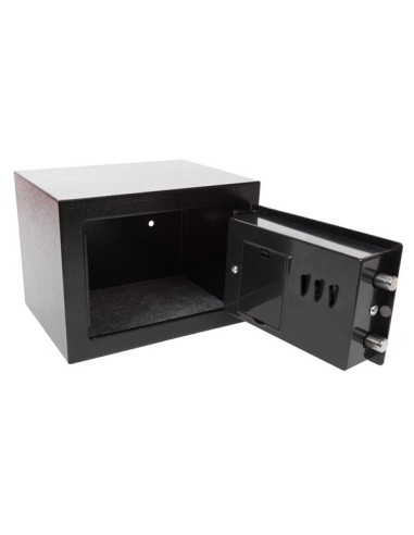 COFFRE-FORT ÉLECTRONIQUE - 17 x 23 x 17 cm - NOIR