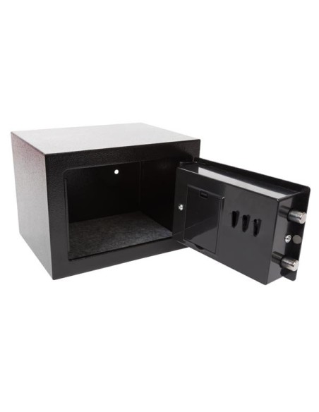 ELECTRONIC SAFE BOX - 17 x 23 x 17 cm - BLACK