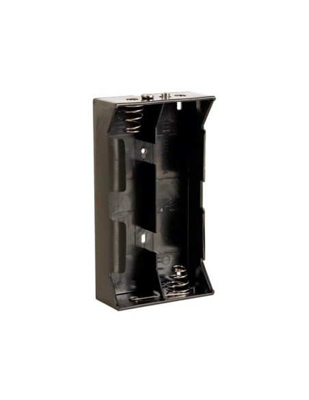 BATTERY HOLDER FOR 4 x D-CELL (WITH SNAP TERMINALS)