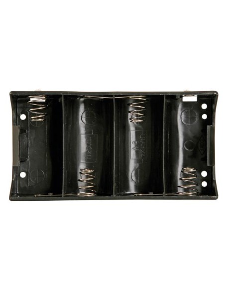 COUPLEURS DE 4 PILES D (LR20), AVEC COSSES A SOUDER