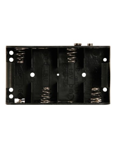 BATTERIEHALTER FÜR 4 x C-BATTERIEN (MIT...