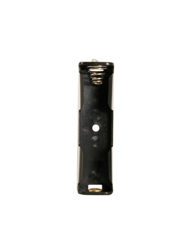 BATTERIJHOUDER VOOR 1 x AA-CEL (MET SOLDEERLIPPEN)