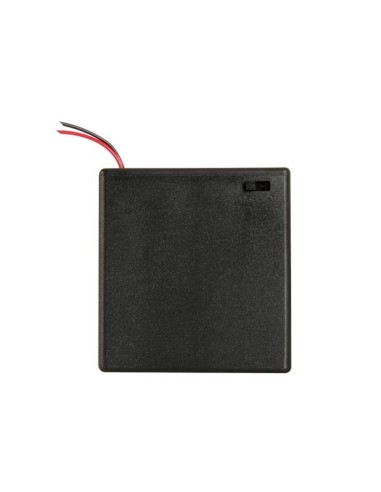 BATTERY HOLDER FOR 4 x AA-CELL (WITH LEAD...