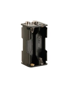 BATTERIEHALTER FÜR 4 x AA-BATTERIEN (MIT...