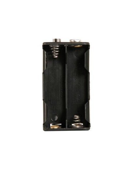 BATTERY HOLDER FOR 4 x AA-CELL (WITH SNAP TERMINALS)