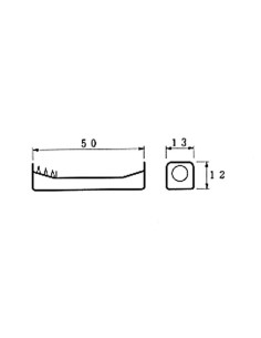 BATTERIEHALTER FÜR 1 x AAA-BATTERIE (MIT LÖTFAHNEN) 2