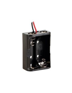 BATTERIEHALTER FÜR 2 x N-BATTERIEN (MIT KABELN)