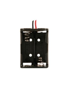 BATTERIJHOUDER VOOR 2 x N-CEL (MET DRADEN) 2