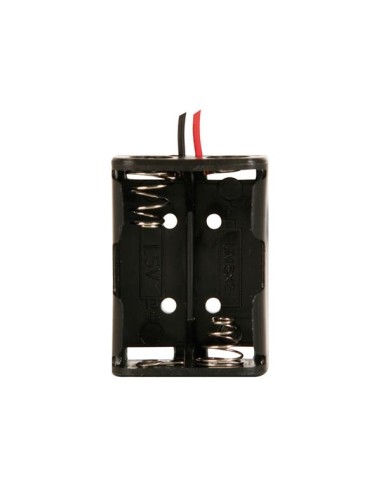 BATTERY HOLDER FOR 2 x N-CELL (WITH LEADS)