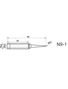 ERSATZSPITZE FÜR VTSS220 - SPITZFORM 2