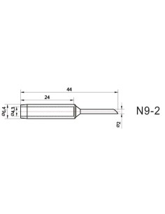 ERSATZSPITZE FÜR VTSS220 - ABGESCHRÄGT 2