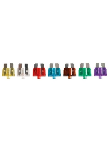 10-PIECE CAR FUSE SET WITH INDICATOR LIGHT SET (7.5 - 30A)