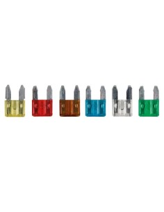 ASSORTIMENT DE 10 FUSIBLES MINIATURES AUTOMOBILE (7.5 - 30A)