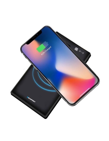 HIGH CAPACITY WIRELESS SOLAR CHARGER 8000 mAh WITH SUCTION CUP