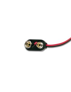 BATTERIECLIP FÜR 1 x 9V-BATTERIE ("I"-TYP)