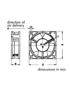 SUNON FAN - 12 VDC SLEEVE - 40 x 40 x 20 mm 2