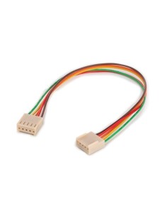 CONNECTEUR POUR CI, 2 x FEMELLE 5 BROCHES 2.54 mm + 20 cm...