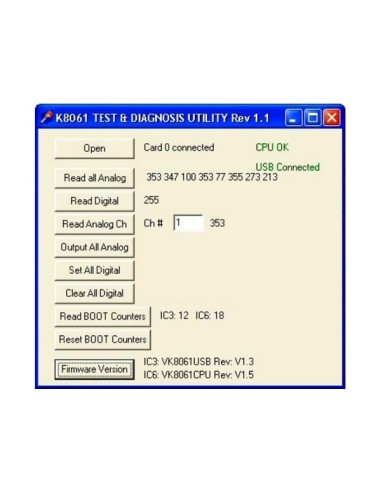 EXTENDED USB INTERFACE BOARD