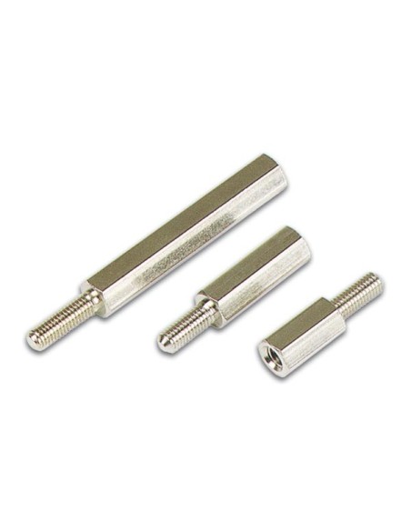 METALEN AFSTANDSBUS 30mm M3 - MANNELIJK / VROUWELIJK