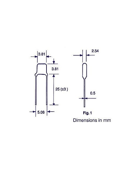 CONDENSATEUR CERAMIQUE MULTICOUCHE 330nF