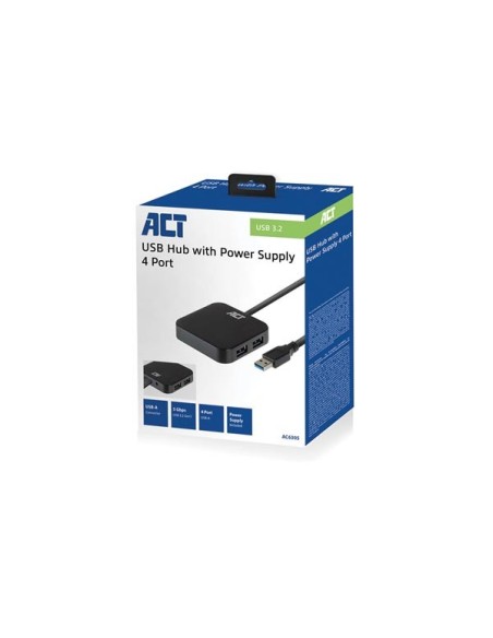 USB 3.1 4-Port hub with exernal power adaptor