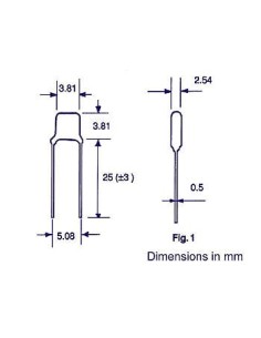 CERAMIC MULTILAYER CAPACITOR 470nF 2