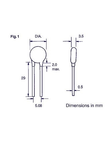 KERAMISCHE CONDENSATOR 47nF