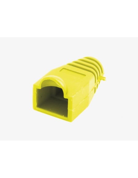 RJ45 SOFT PLUG COVER - YELLOW