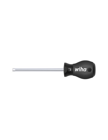 Wiha Screwdriver SoftFinish® Phillips with short round blade, Stubby (26969) PH2 x 25 mm