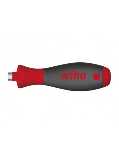 Wiha Destornillador con portabits SoftFinish® magnético de 1/4" (32160) 125 mm