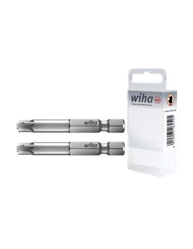 Wiha Bit set Professional 70 mm PlusMinus/Pozidriv 1/4" in box 2-pcs. (36086)