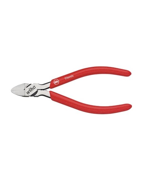 Wiha  Kunststoff-Seitenschneider Classic mit Öffnungsfeder ohne Wate (37403) 160 mm