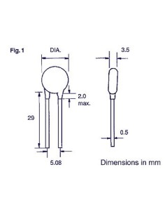 CERAMIC CAPACITOR 9pF 2