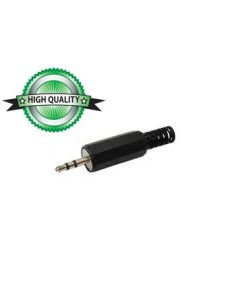 JACK MALE 2.5mm STEREO - PLASTIQUE NOIR