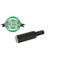 2.5mm-STEREO-KLINKEN-BUCHSE - KUNSTSTOFF, SCHWARZ