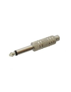 6.35mm-MONO-KLINKENSTECKER - VERNICKELT