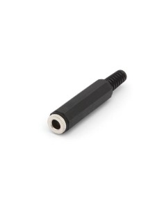 VROUWELIJKE 6.35mm STEREO JACK MET PLASTIC HULS -...