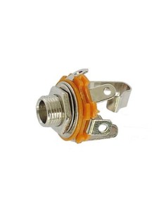 6.35mm-STEREO-KLINKENBUCHSE - SCHALTKONTAKT, OFFEN -...