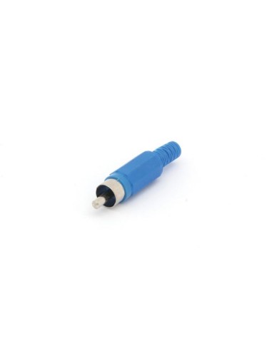 RCA PLUG MALE - BLUE